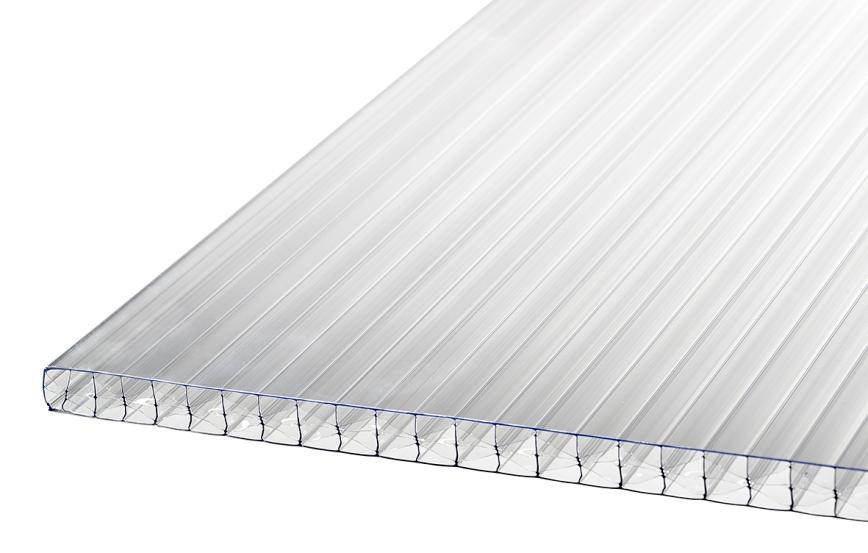 RODENA, 16 mm, X-struktur, Klar, 980mm x 6000mm